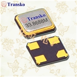 Transko晶振,CS12-F3030EQ06-40.000M-TR,6G光纖通道晶振